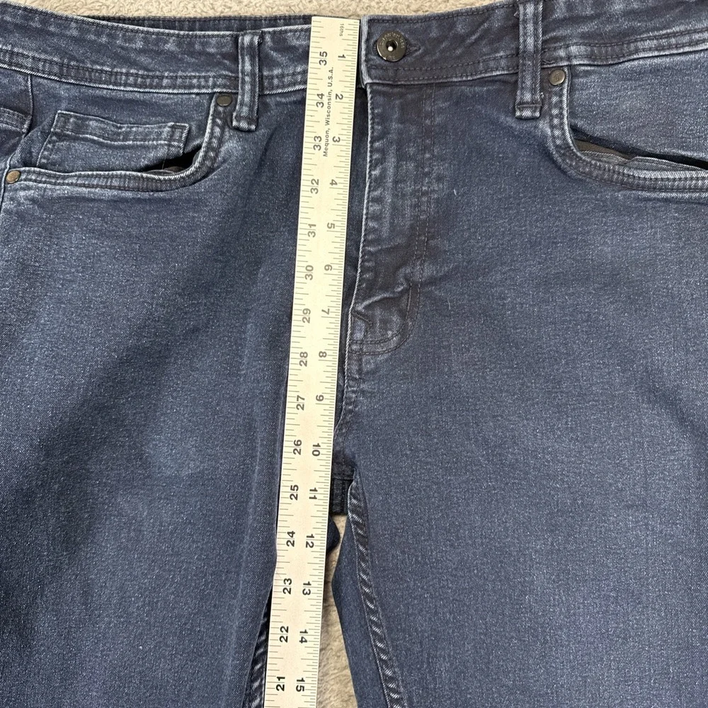 The Perfect Jean NYC‎ Slim Fit Jeans Mens 36x36 Blue Dark Wash Stretch Denim